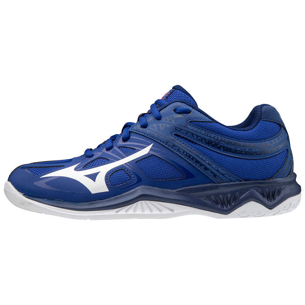 Mizuno Lightning Star Z5 Férfi Röplabda Cipő Kék/Fehér/Rózsaszín XST193752